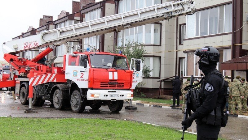 ЧЕЧНЯ. В Грозном «ликвидировали» последствия обрушения подъезда многоквартирного дома