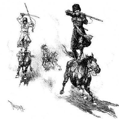ЧЕЧНЯ. Конно - спортивные соревнования у древних чеченцев