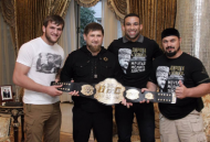 Рамзан Кадыров встретился с известным бойцом UFC Фабрицио Вердумом