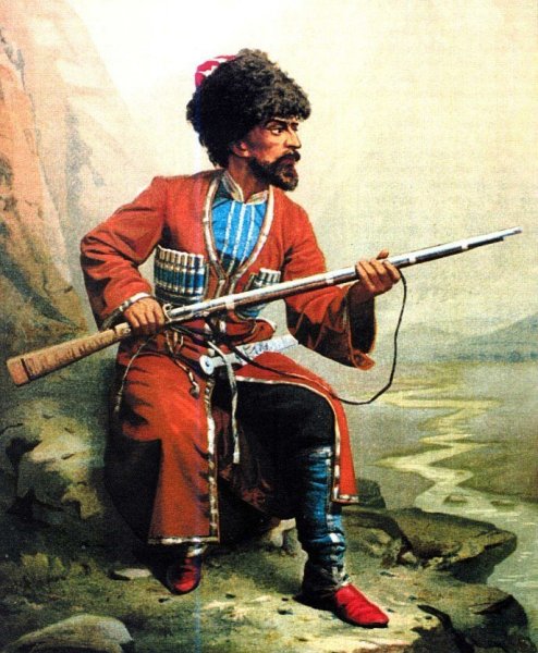 ЧЕЧНЯ. 19-ый век. Чеченские оружейники и ружье Дуски