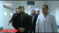 Рамзан Кадыров сегодня посетил новое здание Республиканской клинической больницы. (Видео)