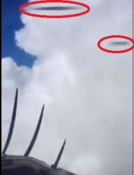 Аргентинский пилот заснял полет сразу несколько НЛО. Видео