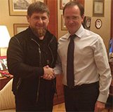 Р. Кадыров поздравил В. Мединского с днем рождения