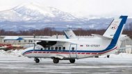 ЧП в России: самолет застрял в снежном сугробе