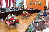 С.Тагаев провел встречу с президентом Торговой палаты Швейцарии – России господином Ги Меттаном