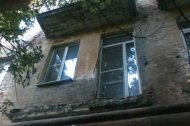 Россия: балкон обвалился вместе с мужчиной