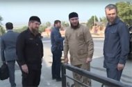 Рамзан Кадыров проверил ход строительных работ в пос. Ойсхара