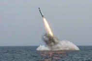 Российская подлодка выпустила крылатую ракету «Калибр»