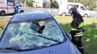 Смертельное ДТП в Москве: автомобиль сбил женщину с ребенком