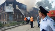 В Ростове-на-Дону горят более десятка частных домов
