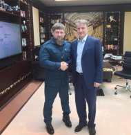Р. Кадыров обсудил с Германом Грефом важные вопросы экономики и социальной сферы Чечни