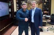 Р. Кадыров встретился с председателем Правления Сбербанка России Г. Грефом