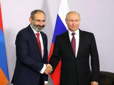 Новый премьер Армении встретился с Путиным