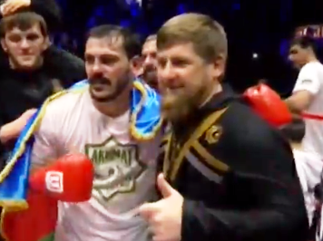 Р. Кадыров пожелал удачи известному бойцу Забиту Самедову на турнире ЖАРА Fight Show
