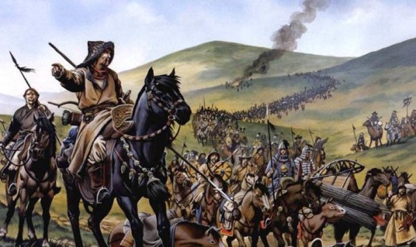 Руководитель ауховских сил в войне с монголами Янбек (Таймасха)