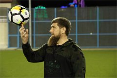 Р. Кадыров: Наш национальный футбол получит новое развитие.
