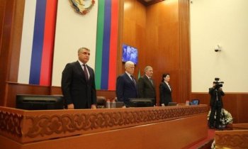 Александр Матовников поздравил Владимира Васильева с избранием на должность Главы Республики Дагестан