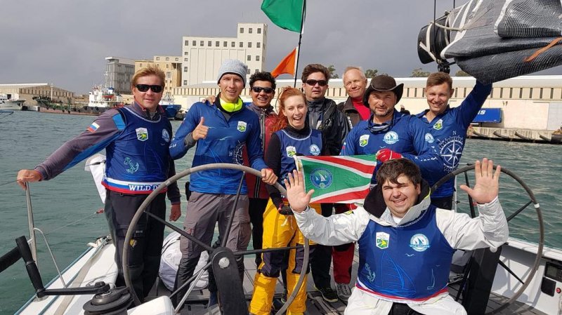 Чеченская команда парусного спорта принимает участие  в регате на Мальте