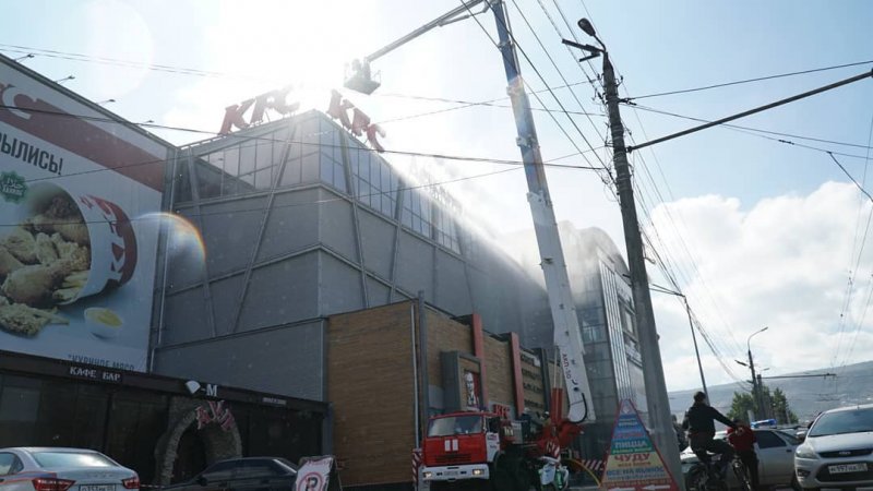 МЧС Дагестана опровергло слухи о пожаре в махачкалинском ТЦ «Этажи»