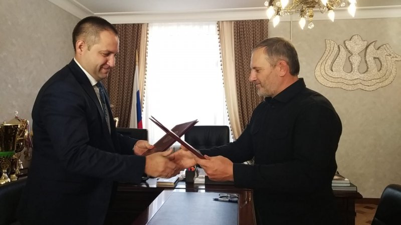Минспорта Чечни и Красноярска подписали соглашение о сотрудничестве