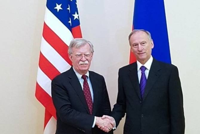 Николай Патрушев и Болтон обсудили соглашения оглашения о вооружении и ситуацию в Сирии
