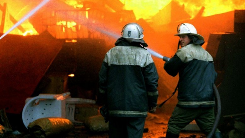 Пожар на заводе во Владикавказе потушили