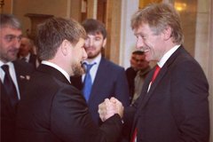 Р. Кадыров поздравил с днем рождения Д. Пескова