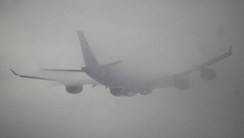СТАВРОПОЛЬЕ. В аэропорту Ставрополя из-за тумана не смогли приземлиться два самолёта
