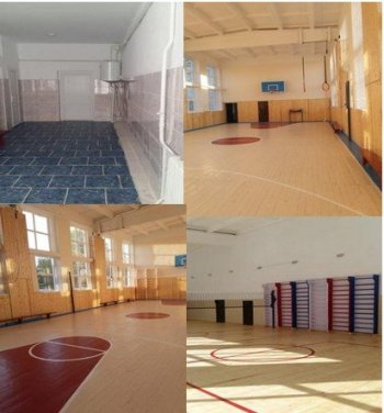 В Баксанском районе отремонтированы 5 спортивных школьных залов