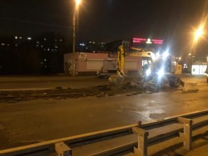 Тревога: В Астрахани по ночам демонтируют трамвайные рельсы