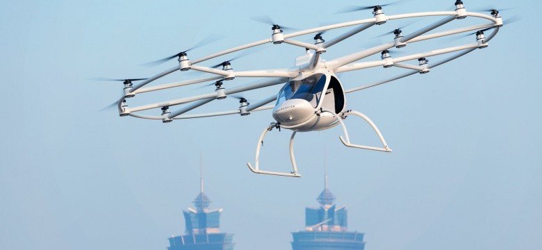 Volocopter испытает летающие такси в Сингапуре