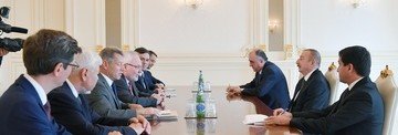 АЗЕРБАЙДЖАН. Ильхам Алиев провел встречу с сопредседателями Минской группы ОБСЕ