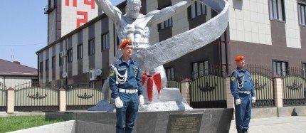 ЧЕЧНЯ.  Фестиваль «Созвездие мужества»: в Чечне определена лучшая пожарно-спасательная часть