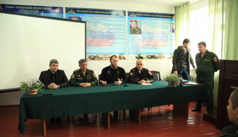 ЧЕЧНЯ. Новобранцев из Чечни проводили в ряды российской армии