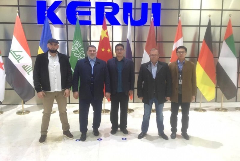 ЧЕЧНЯ. Руководитель Минпромэнерго Чечни  посетил завод Kerui Group в Пекине