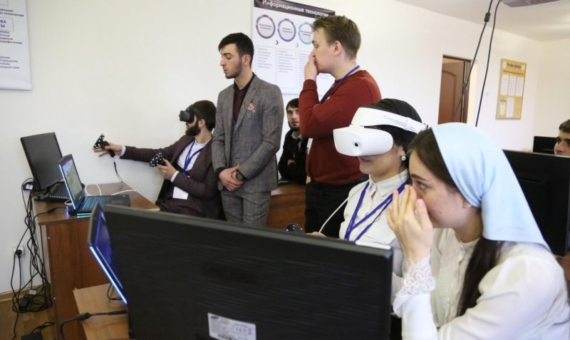 ЧЕЧНЯ. В ЧГПУ открылась лаборатория виртуальной, дополненной и смешанной реальности