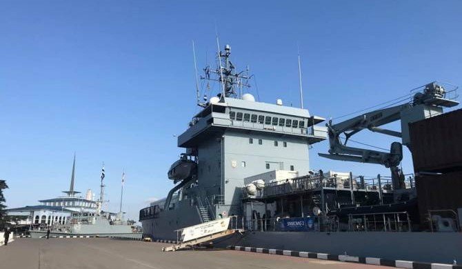 ГРУЗИЯ: В территориальные воды Грузии вошло 2-ое соединение противоминных кораблей НАТО