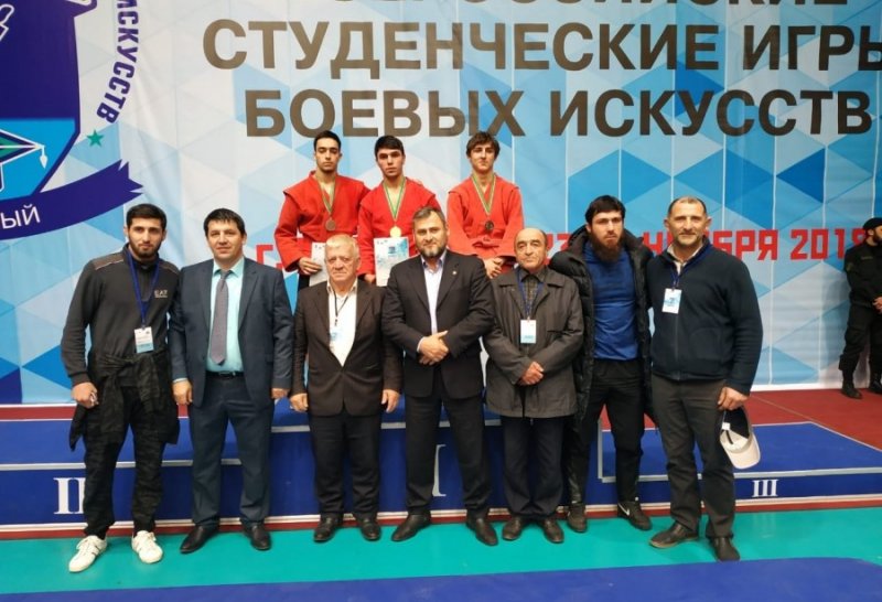 ИНГУШЕТИЯ. Три золотых медали завоевали ингушские спортсмены на Всероссийском студенческом турнире боевых искусств в Грозном