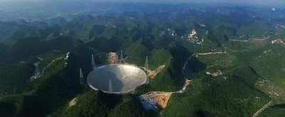 Китайцы построили крупнейший радиотелескоп