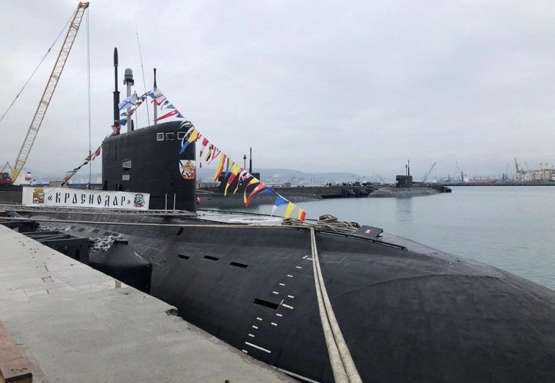 КРАСНОДАР. Подводная лодка «Краснодар» отметила День корабля