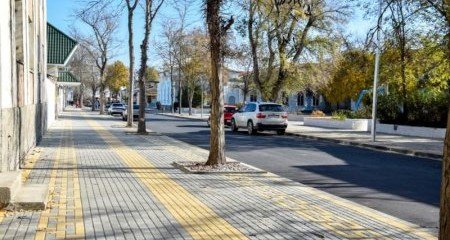 КРЫМ. В Евпатории продолжается капремонт дорог