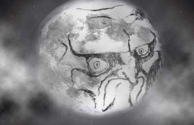 На Луне обнаружили нечто, похожее на человеческое лицо