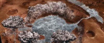 На поверхности Марса нашли следы озер