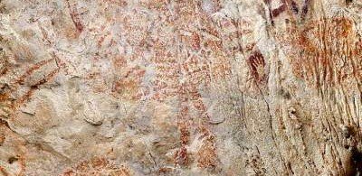 Найден древнейший наскальный рисунок в мире