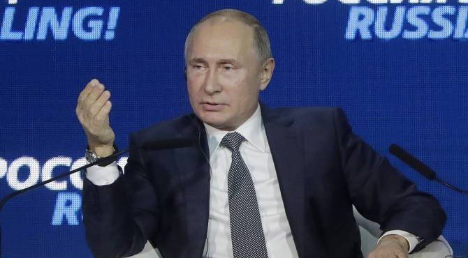 Путин назвал провокацией инцидент в Керченском проливе в преддверии выборов на Украине