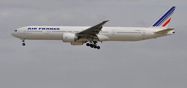 Самолет Air France вернулся в Париж из-за компьютерной ошибки