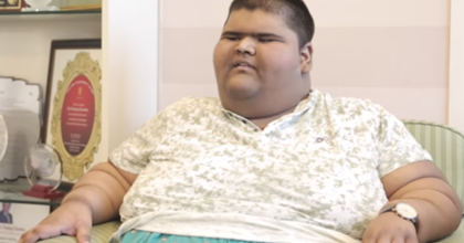 Самый толстый мальчик в мире сбросил центнер