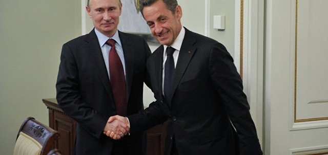 Саркози приехал в Москву и признался в дружеских чувствах к Путину