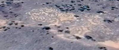 В австралийской пустыне нашли странные узоры в виде спиралей