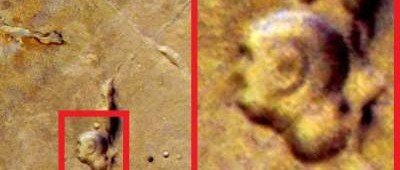 Виртуальные археологи нашли барельеф Будды на Марсе